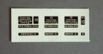RT 10 Waterslide Transfer Set 